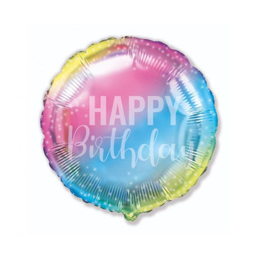 Picture of HAPPY BIRTHDAY FOIL BALLOON 18 INCH